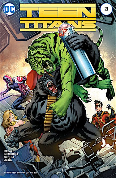 Teen Titans (2014-) #21 preview images