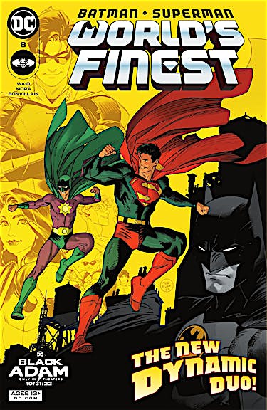 Batman/Superman: World's Finest #8 preview images