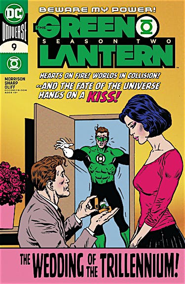 The Green Lantern Season Two #9 preview images
