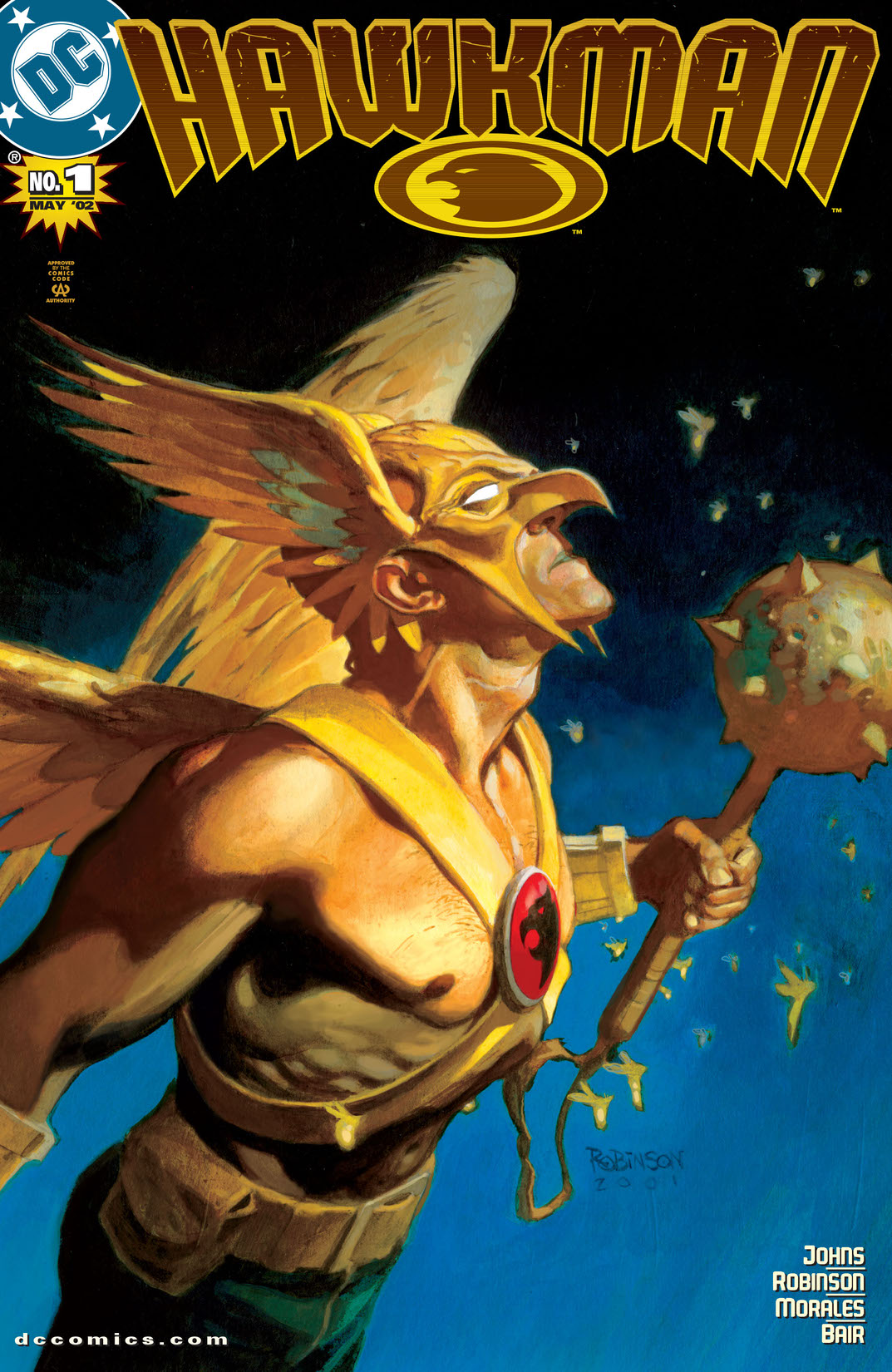 Hawkman (2002-) #1 preview images