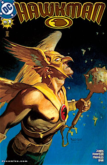 Hawkman (2002-) #1 preview images