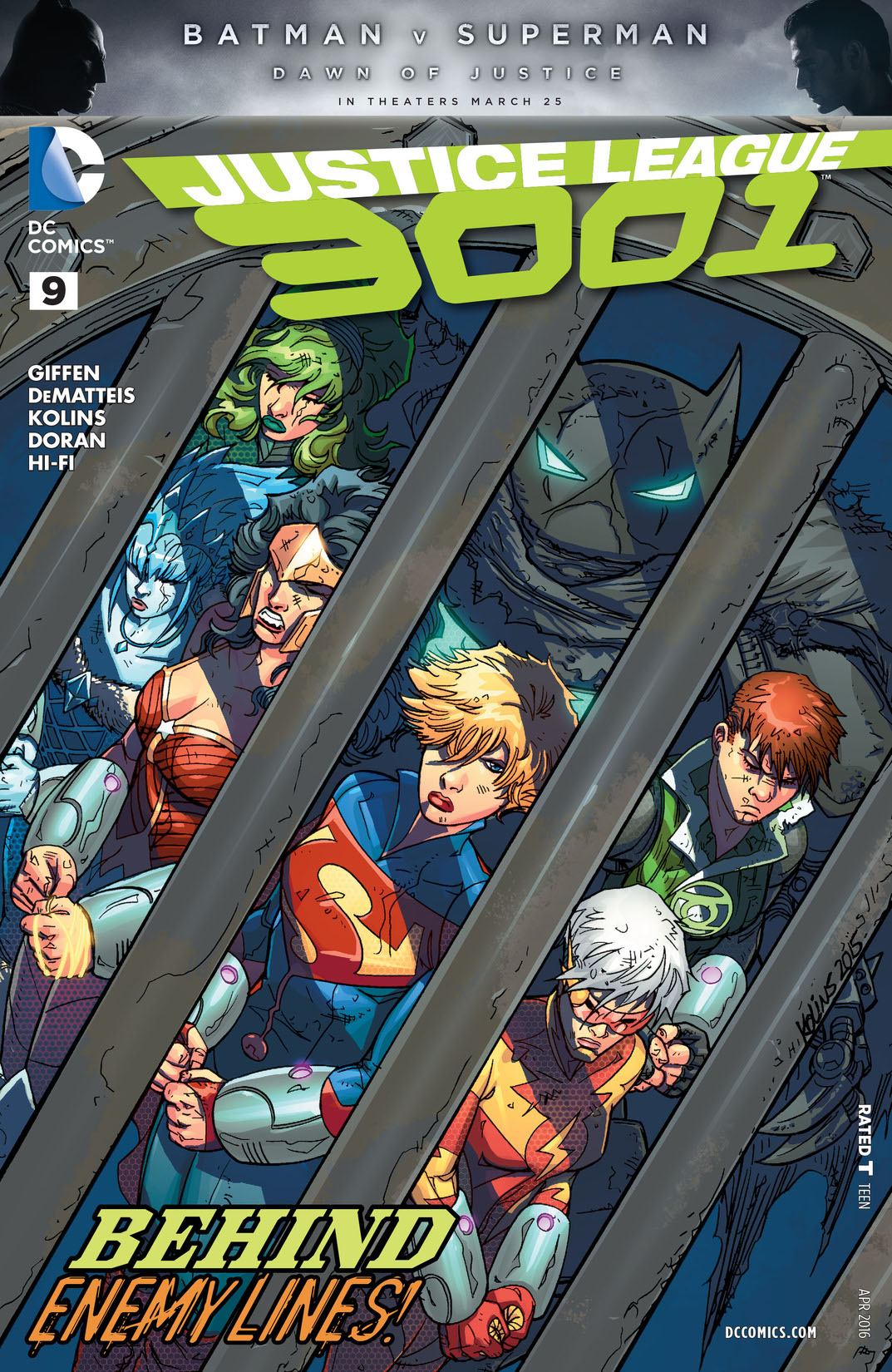 Justice League 3001 #9 preview images
