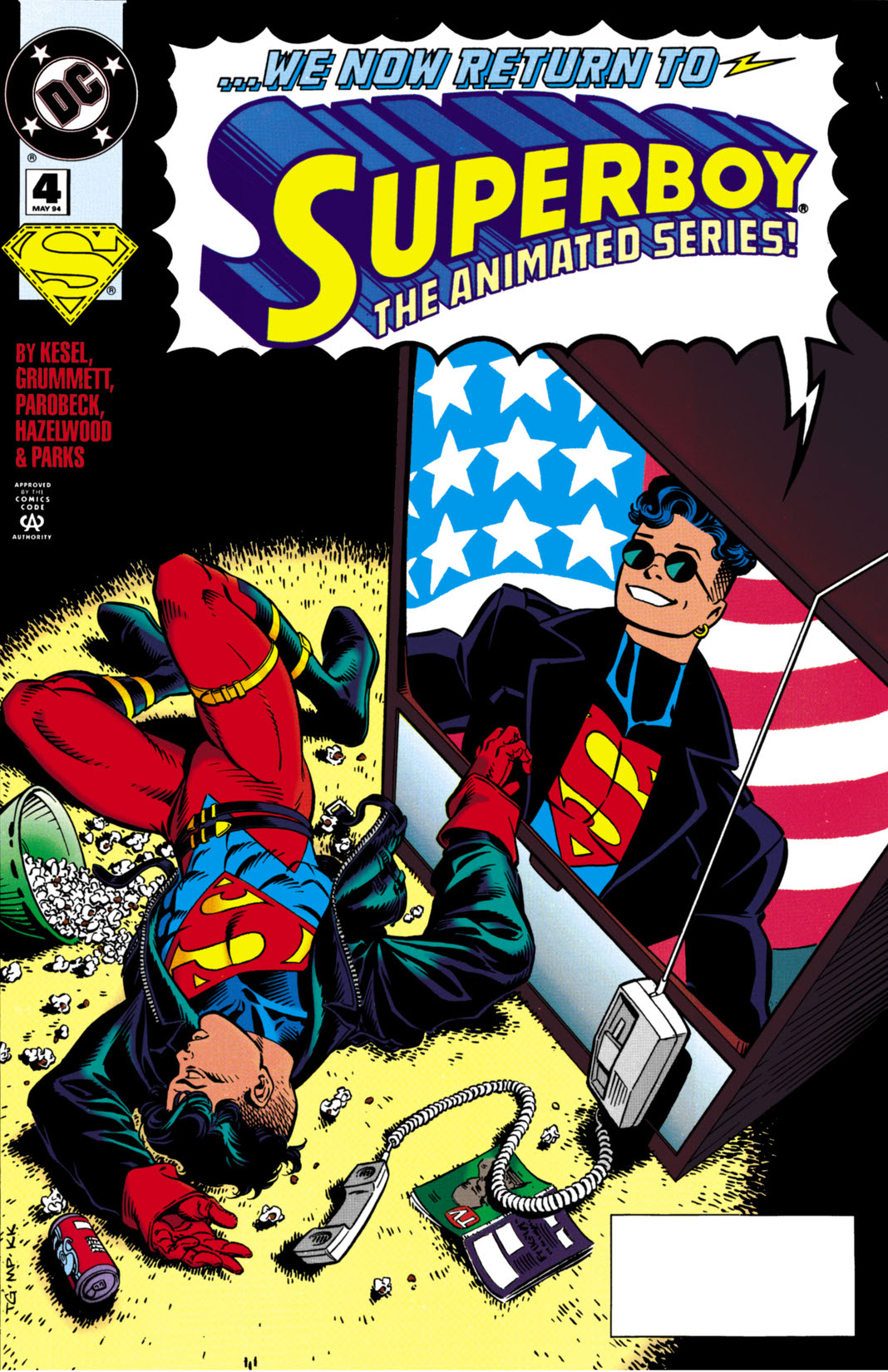 Superboy (1993-) #4 preview images