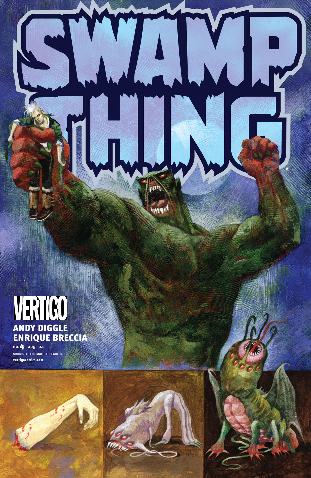 Swamp Thing (2004-) #4 preview images