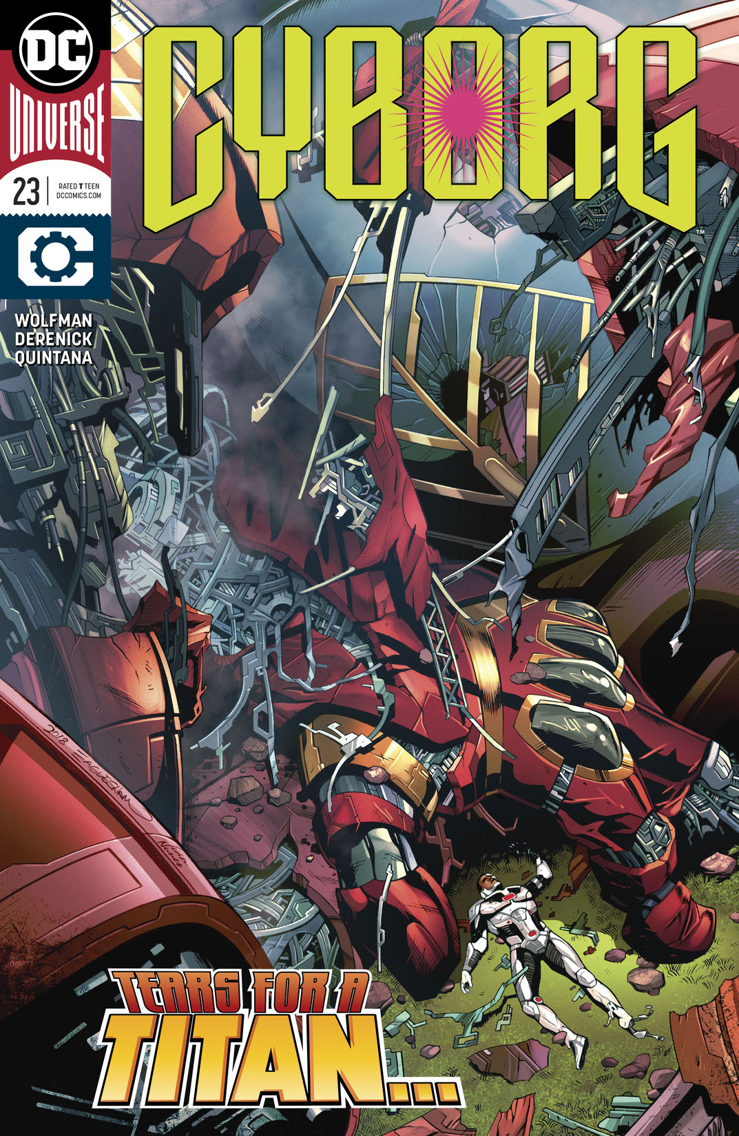 Cyborg (2016-) #23 preview images