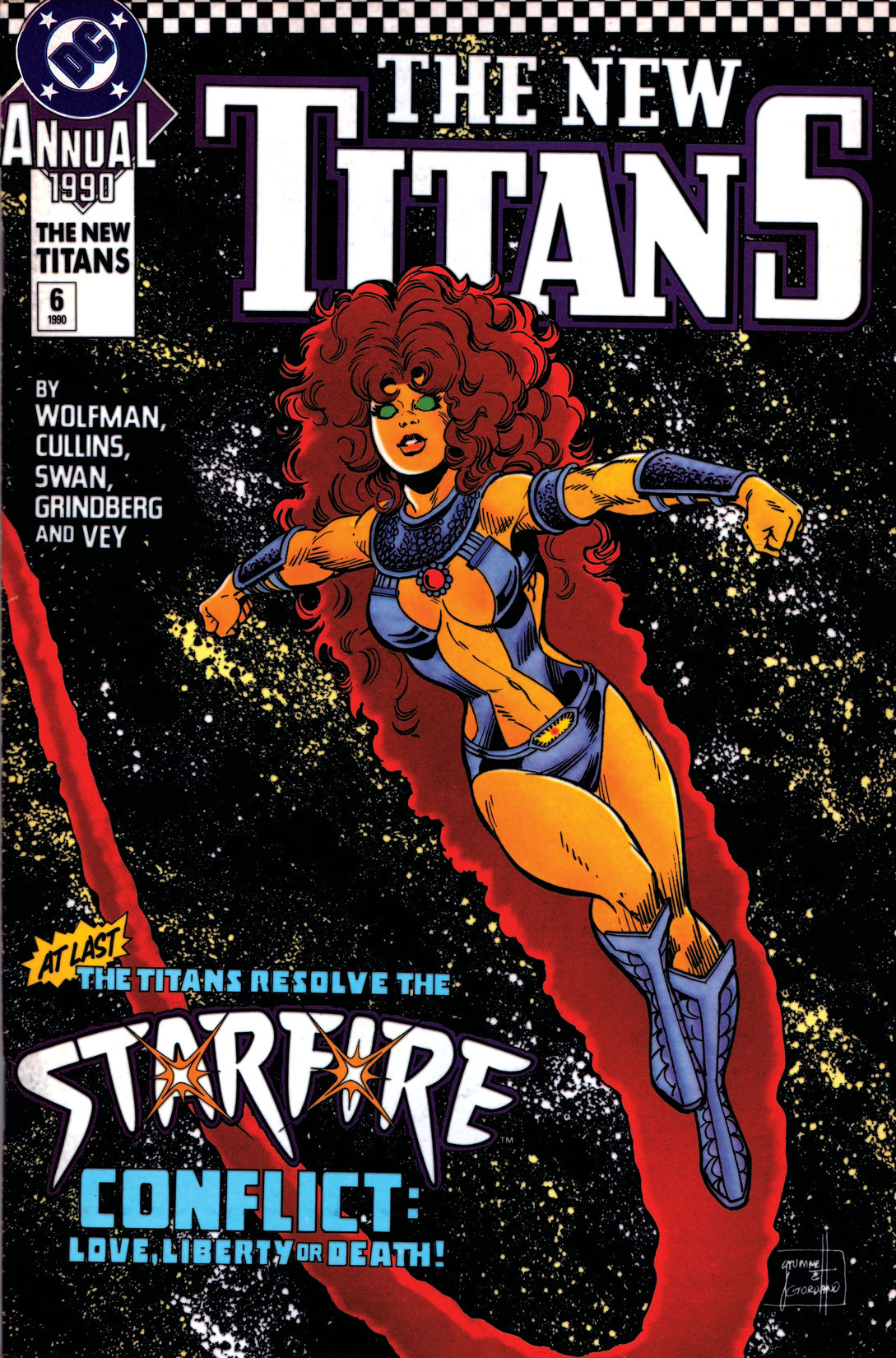 USA, 1989 New Titans Annual # 5