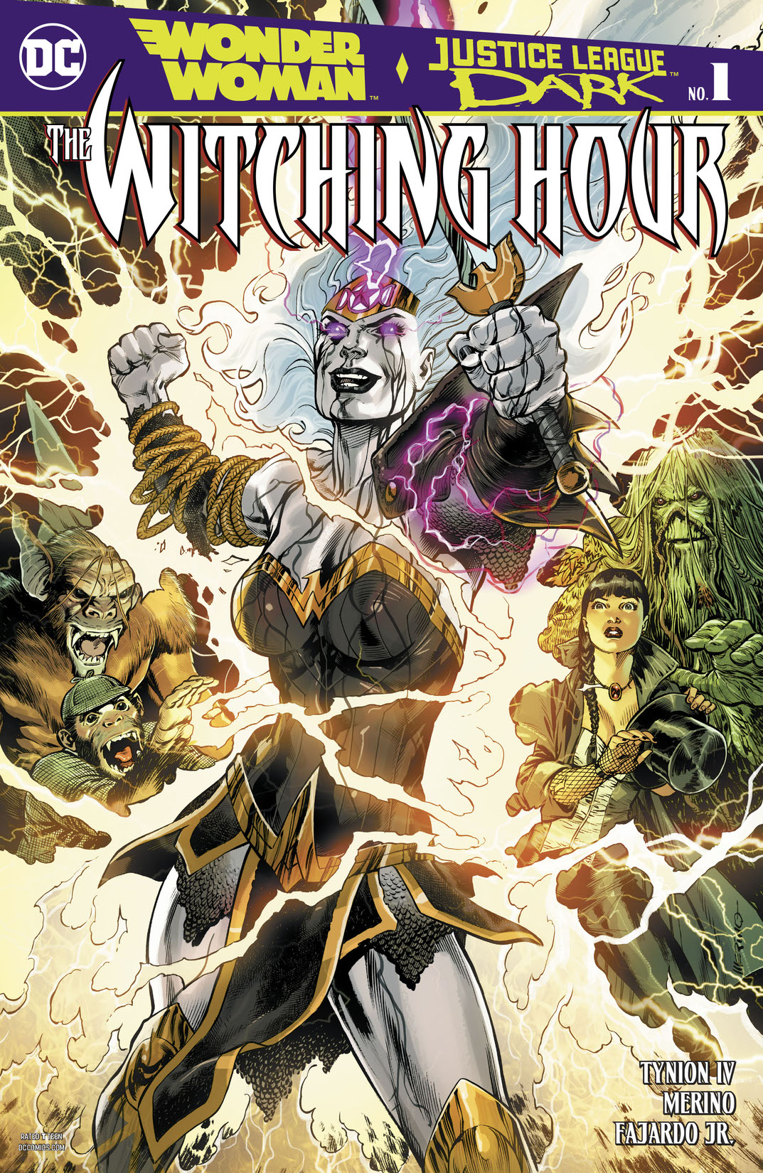 Wonder Woman and Justice League Dark: The Witching Hour (2018-) #1 preview images