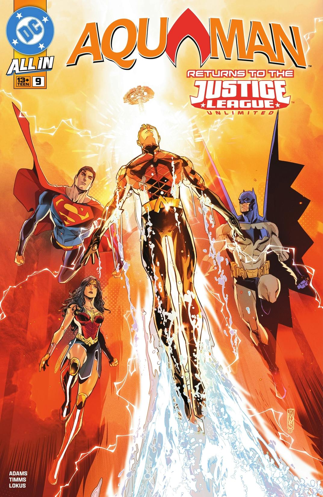 Aquaman #9 preview images