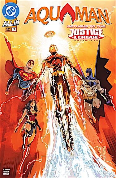 Aquaman #9 preview images