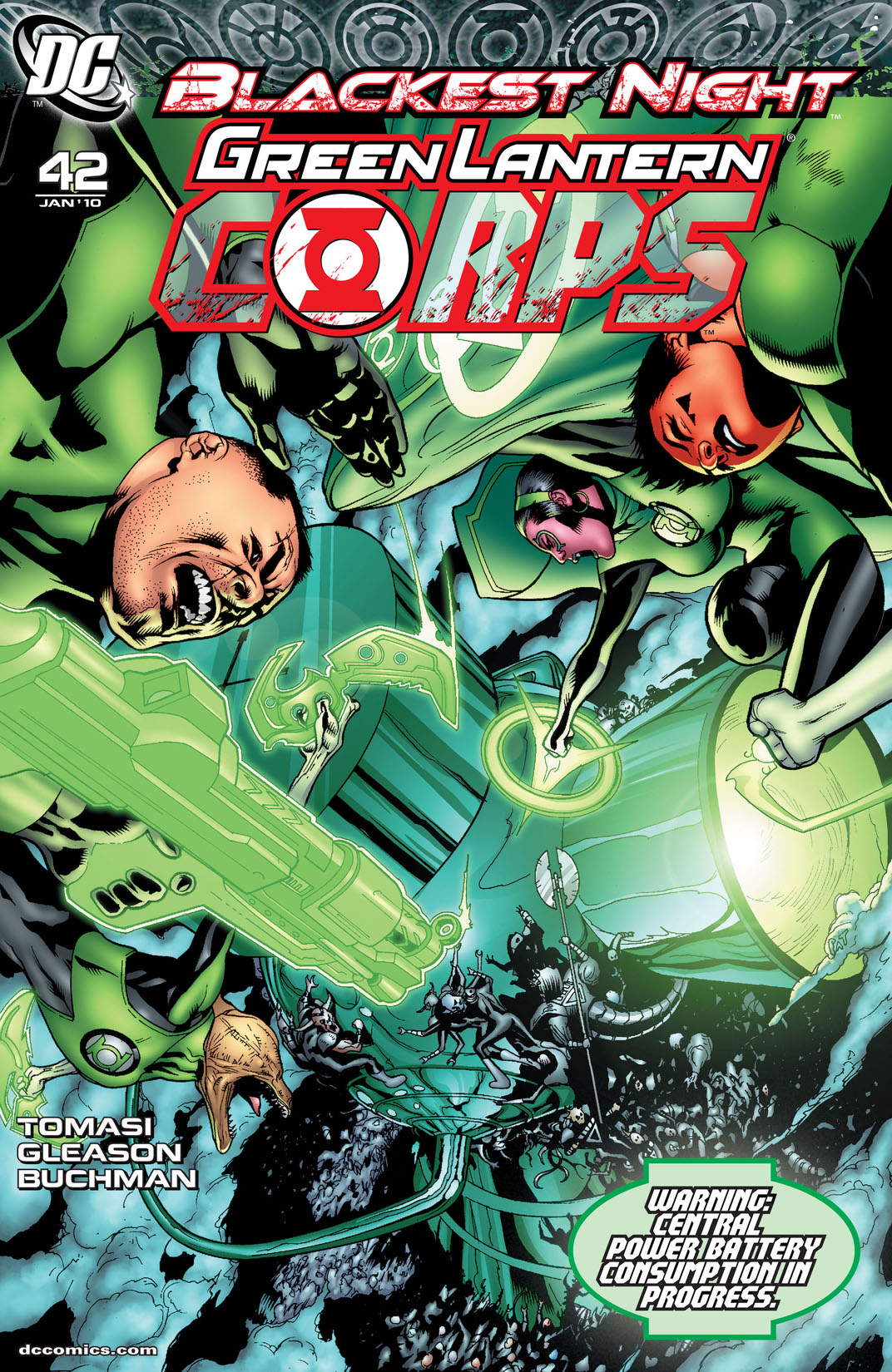 Green Lantern Corps (2006-) #42 preview images