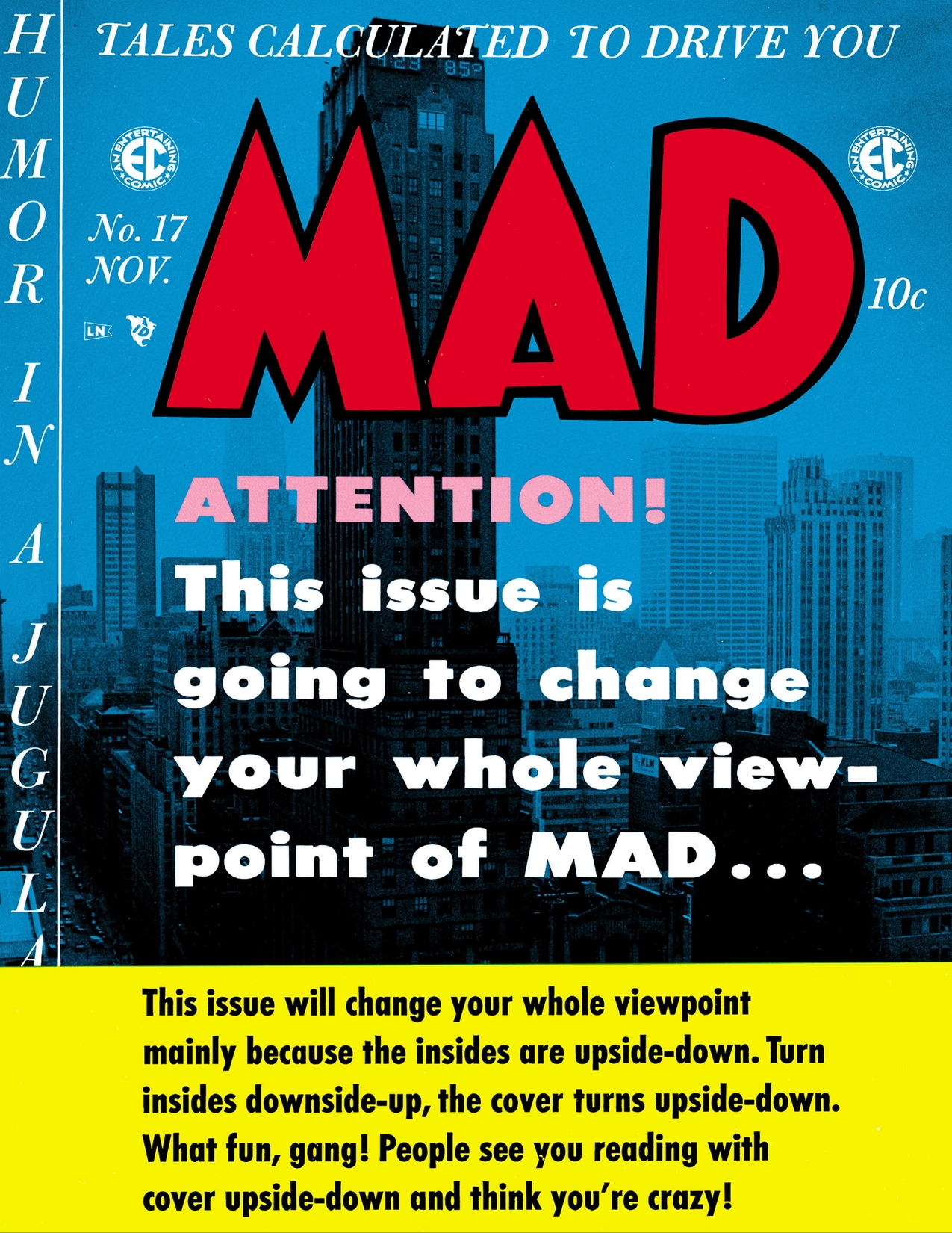 MAD Magazine #17 preview images