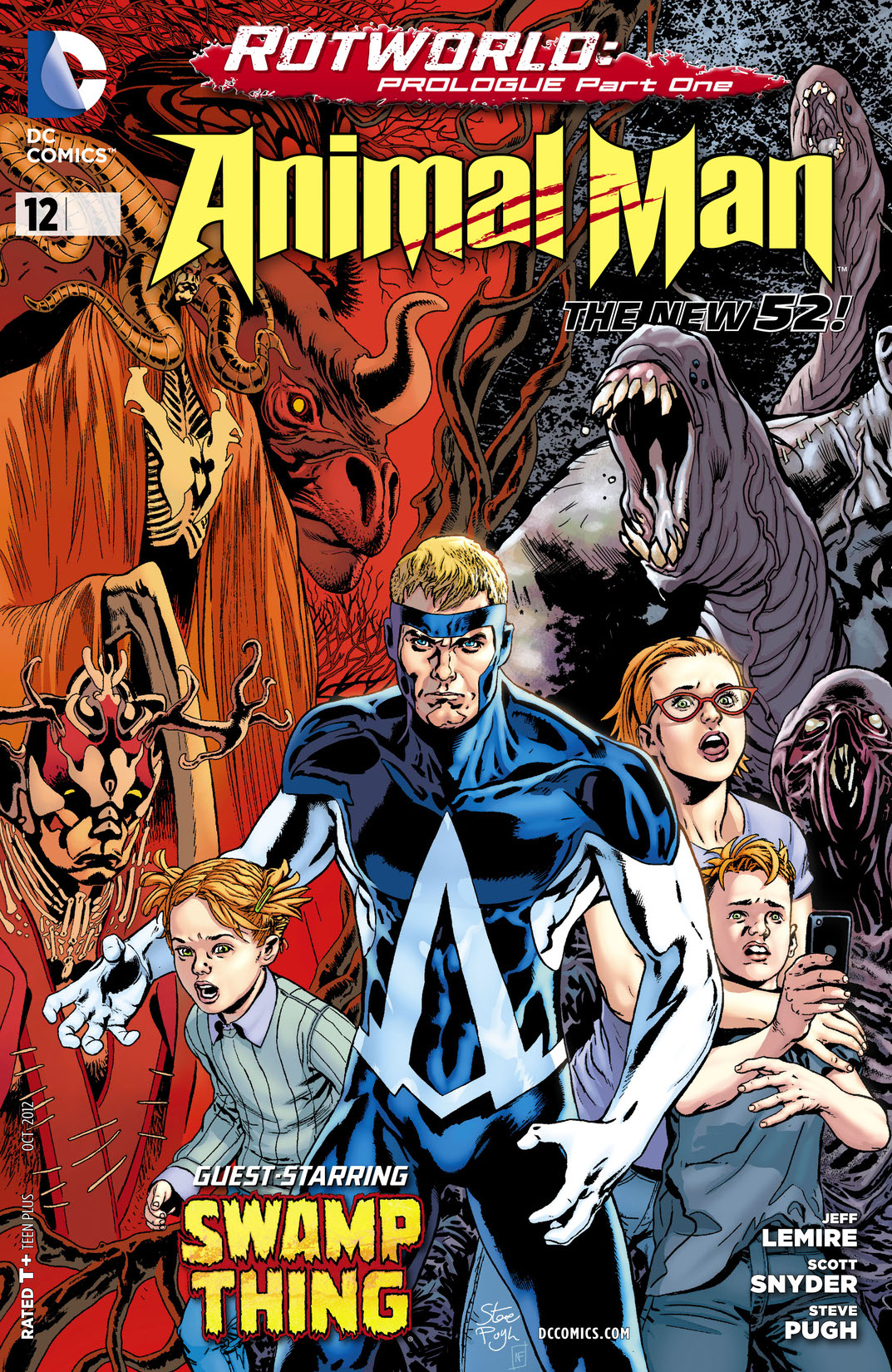 Animal Man (2011-) #12 preview images