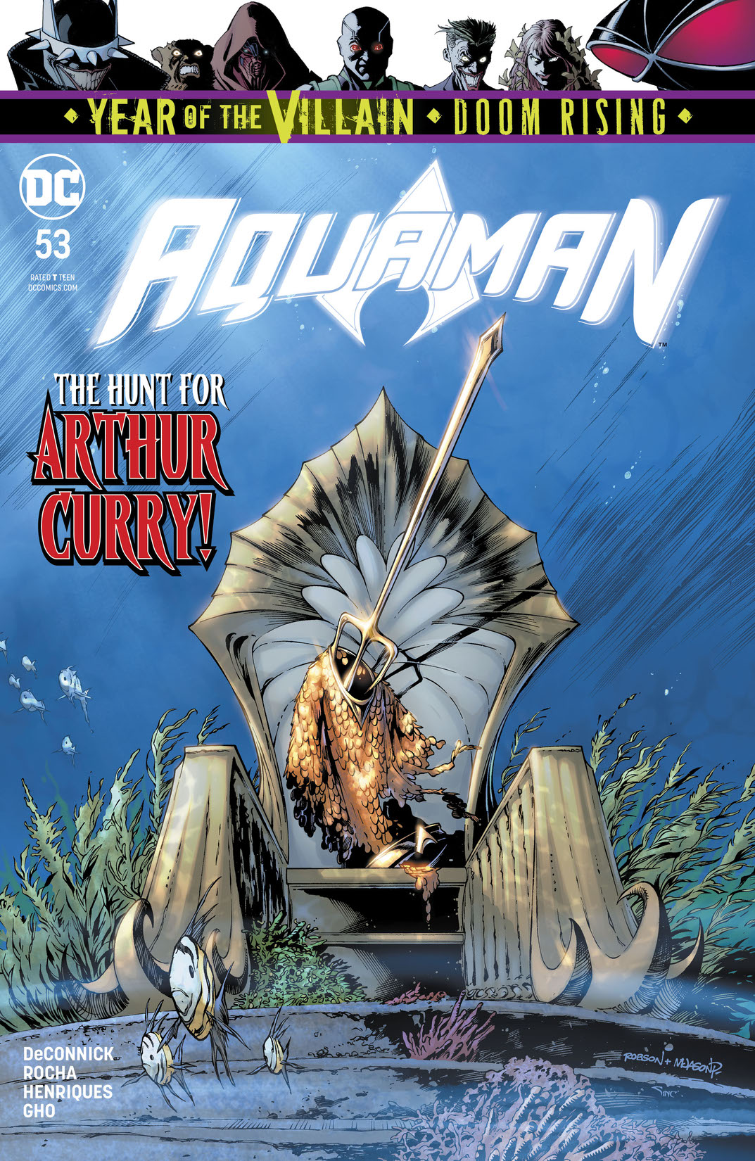 Aquaman (2016-) #53 preview images
