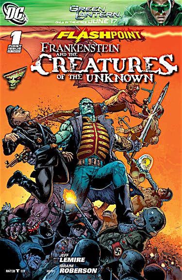 Flashpoint: Frankenstein & the Creatures of the Unknown #1 preview images