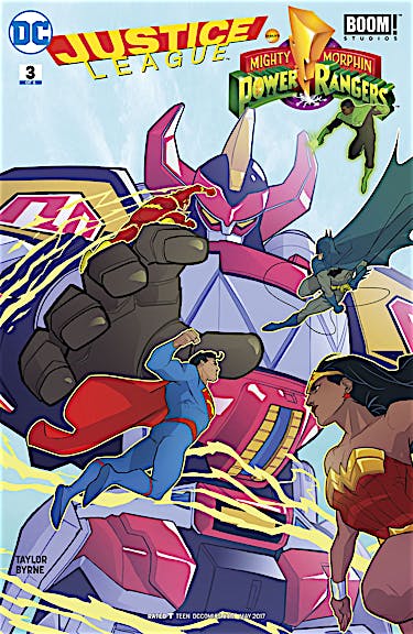 Justice League/Power Rangers #3