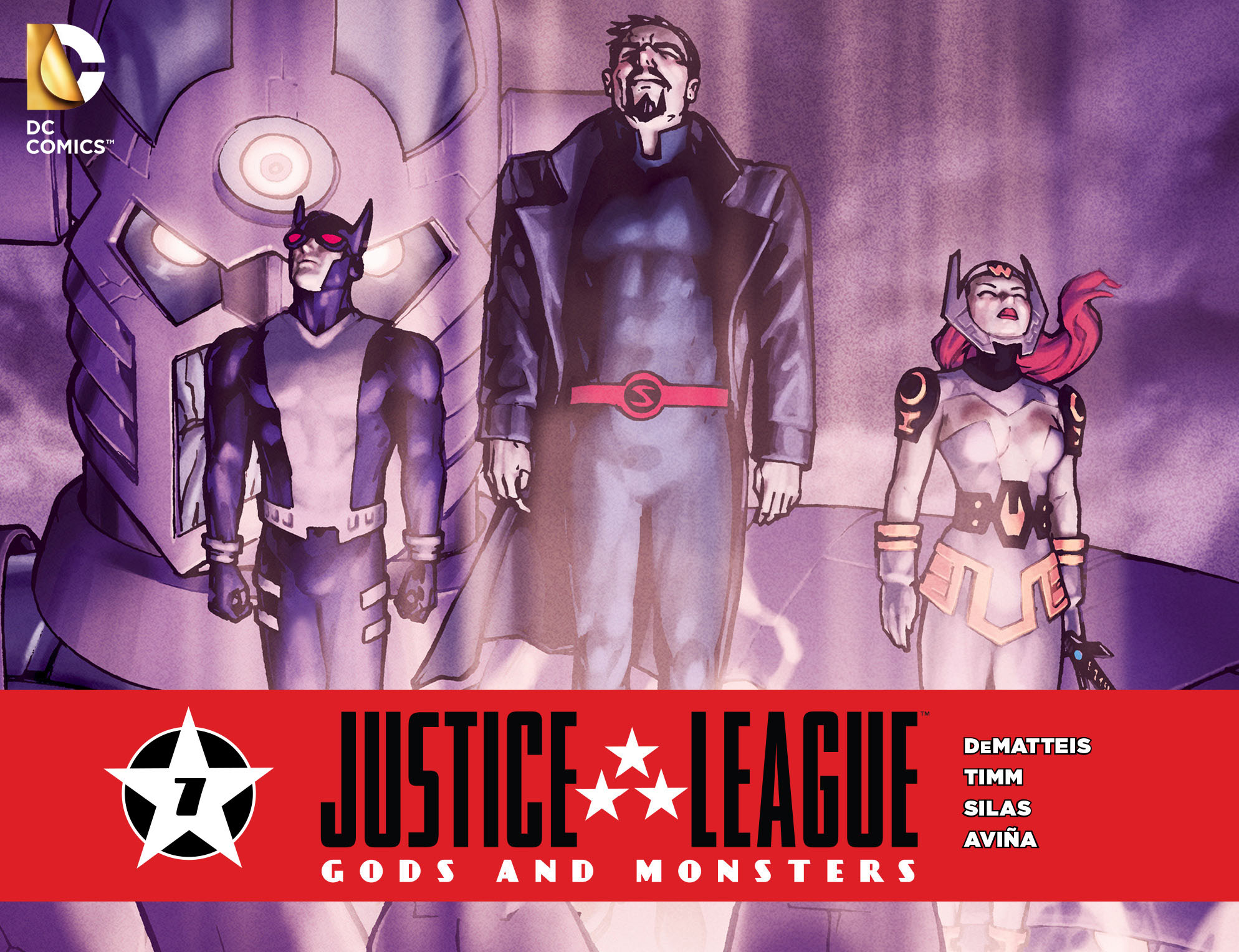 Justice League: Gods & Monsters #7 preview images