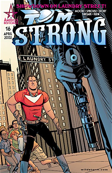 Tom Strong #16 preview images