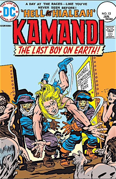 Kamandi: The Last Boy on Earth #13 preview images