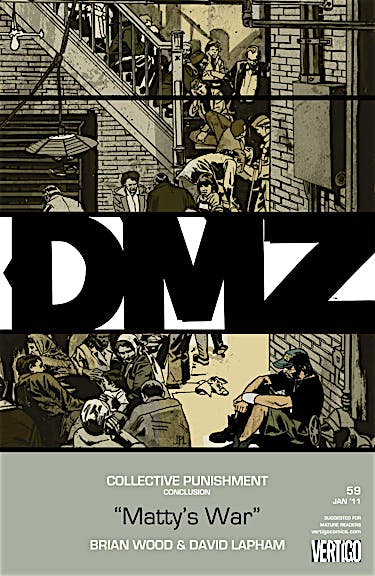 DMZ #59 preview images