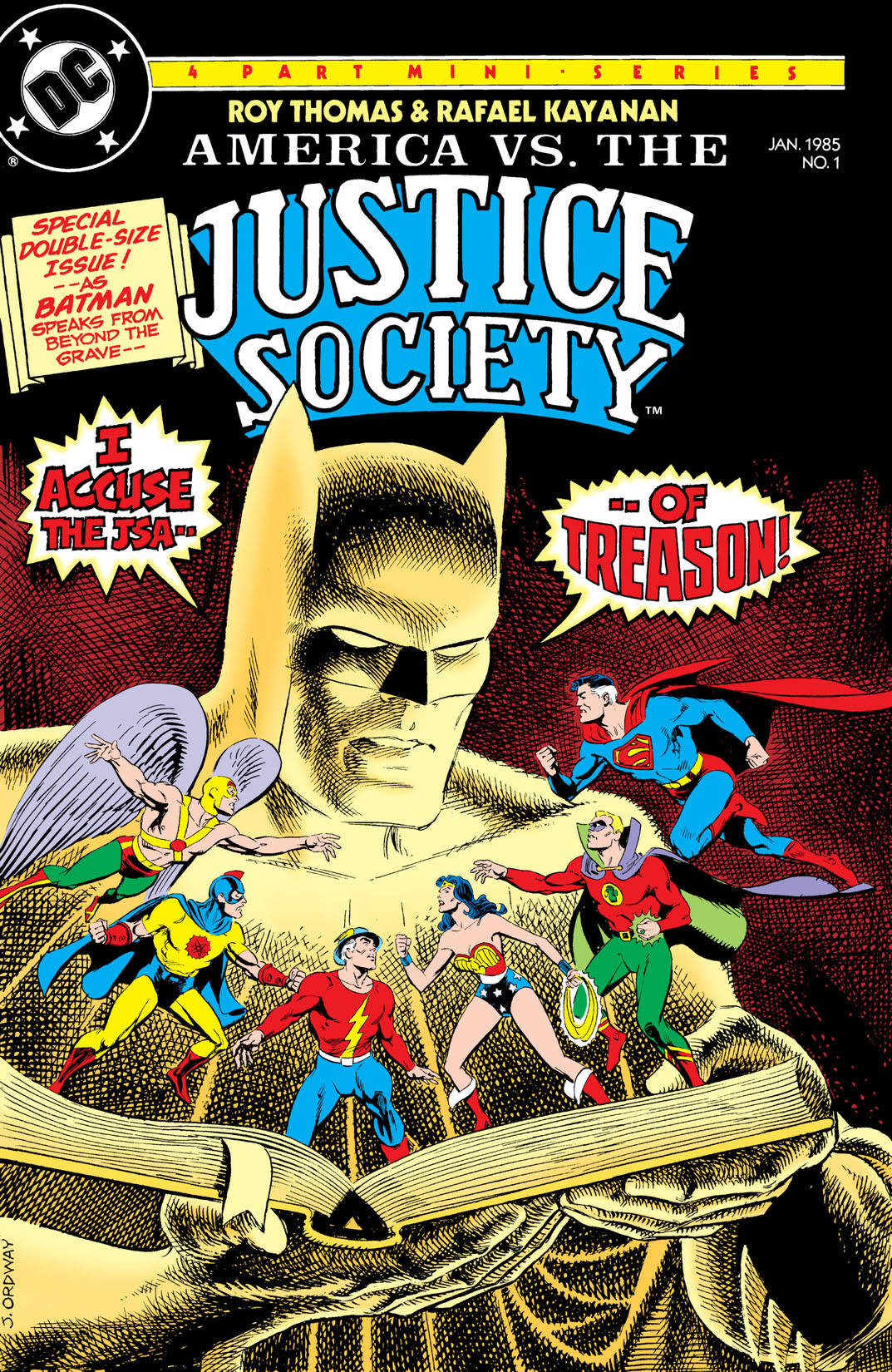 America vs. The Justice Society #1 preview images