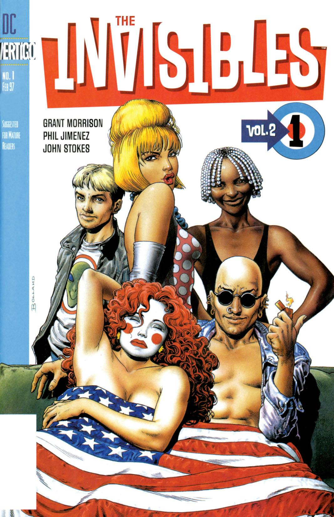 The Invisibles Volume 2 #1 preview images