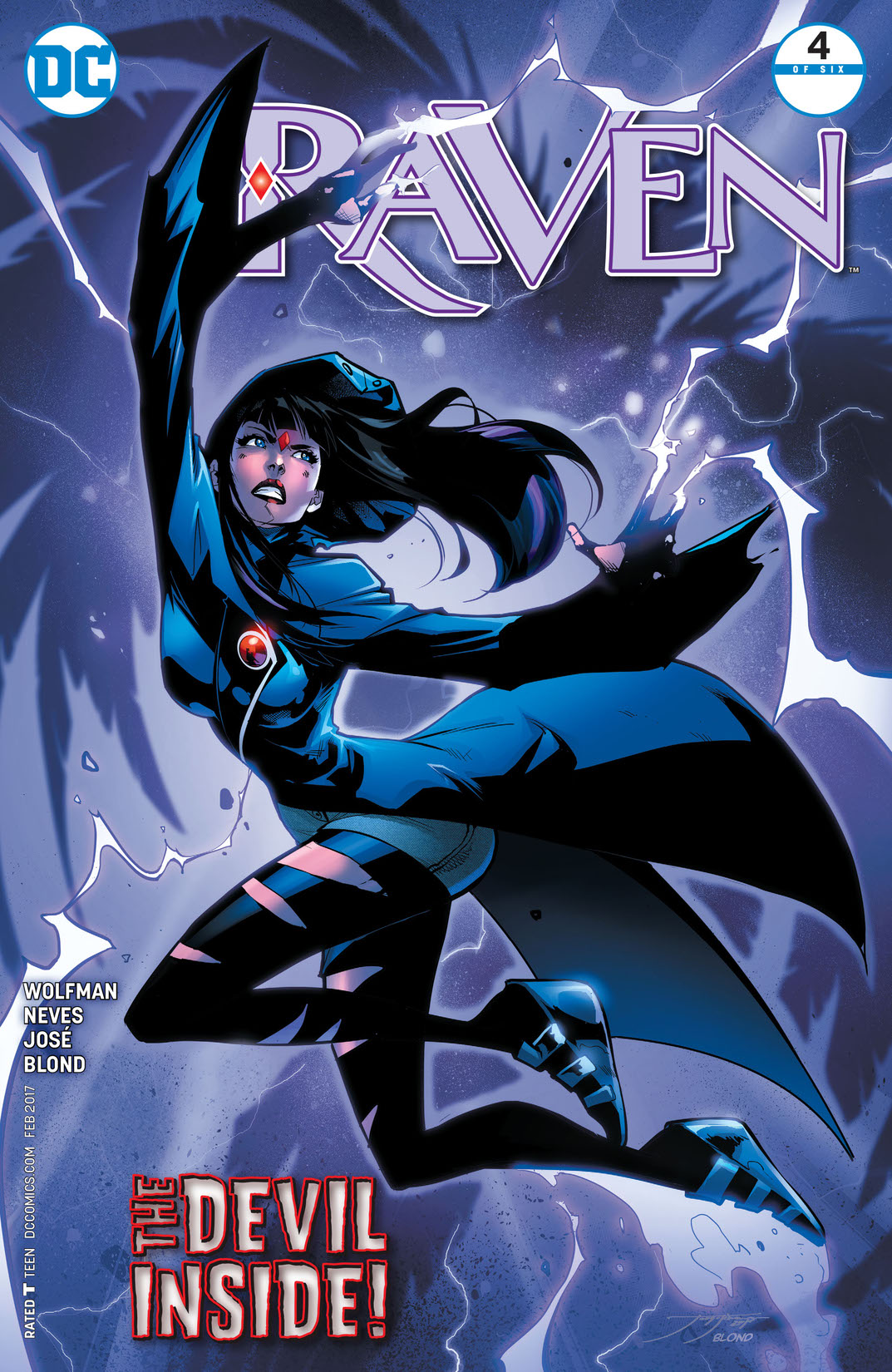 Raven #4 preview images