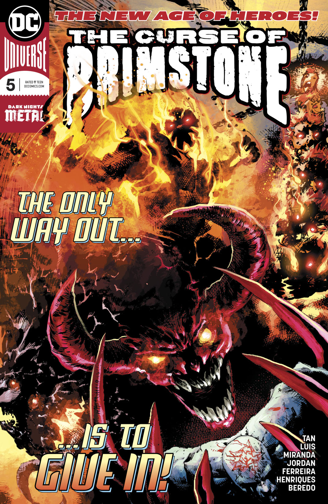The Curse of Brimstone #5 preview images