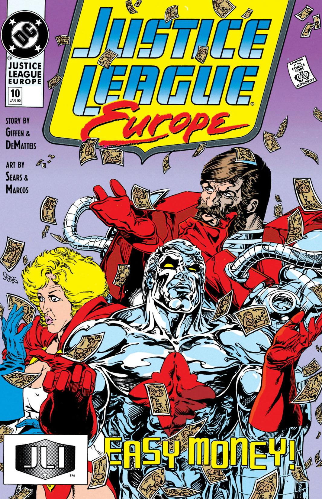 Justice League Europe #10