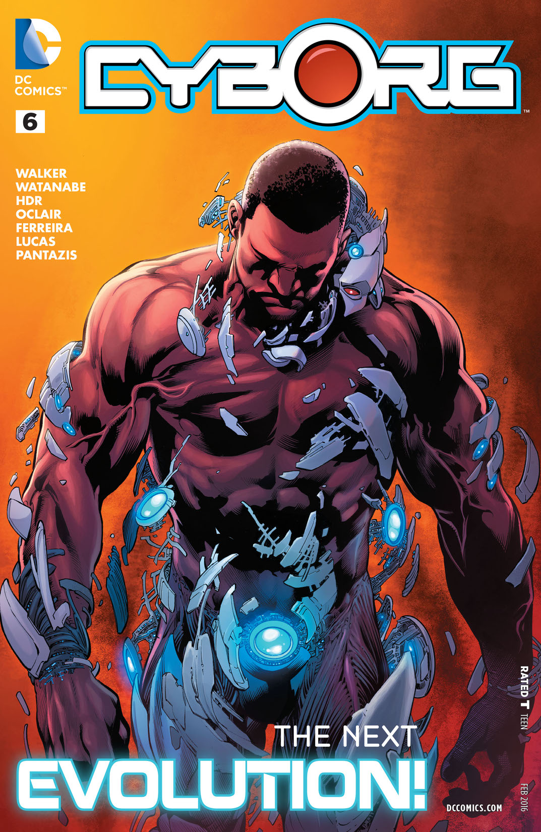 Cyborg (2015-) #6 preview images