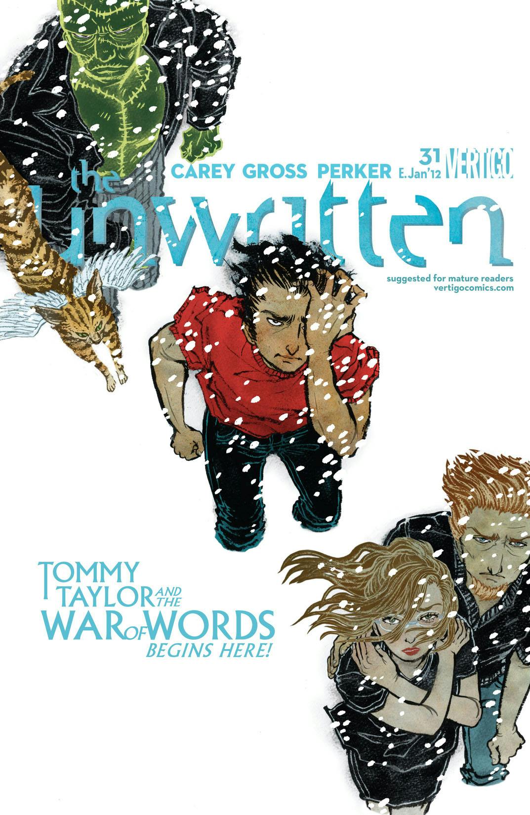 The Unwritten #31 preview images