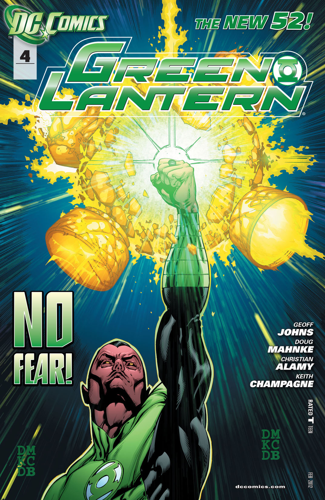 Green Lantern (2011-) #4 preview images
