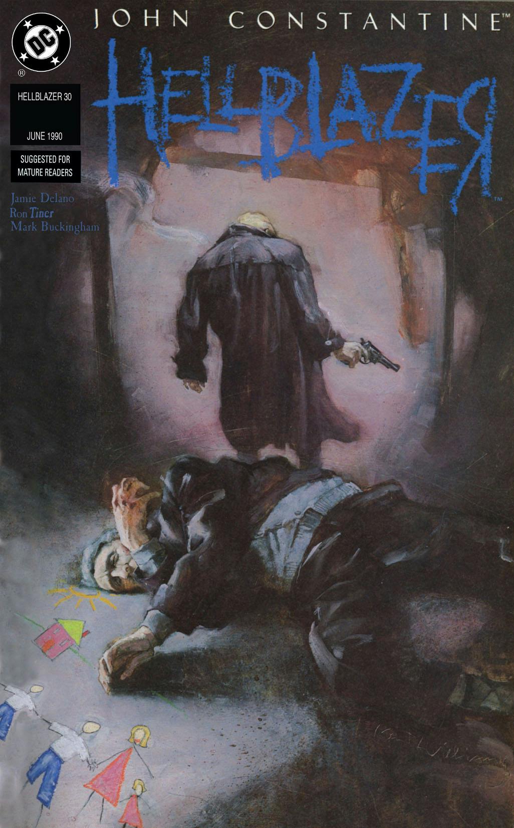 Hellblazer #30 preview images