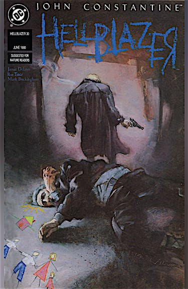 Hellblazer #30 preview images