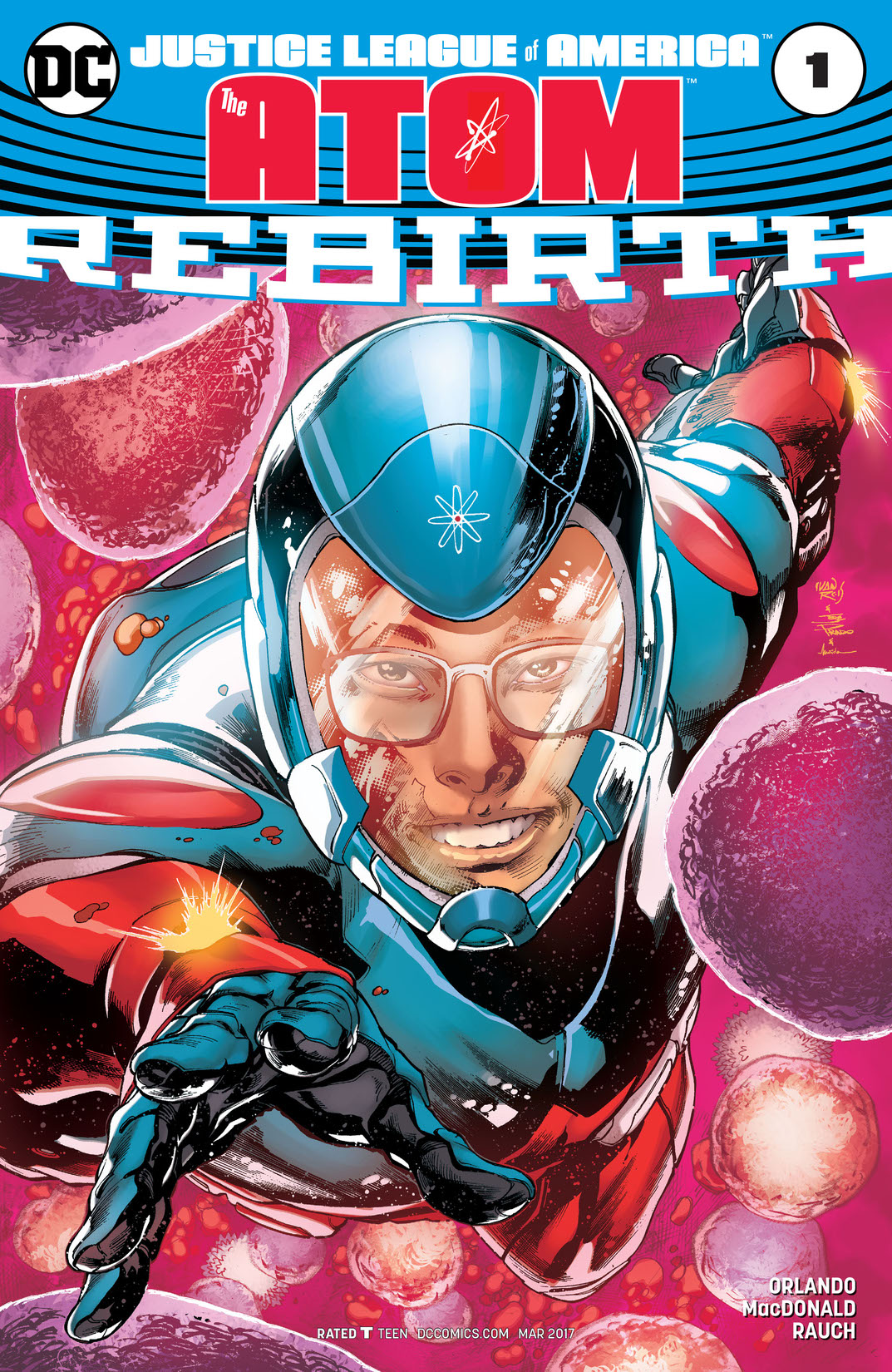 Justice League of America: The Atom Rebirth (2017-) #1 preview images