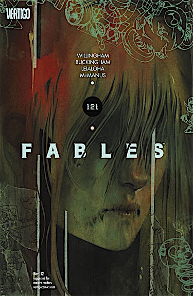 Fables #121 preview images