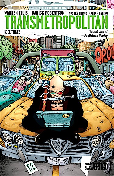 Transmetropolitan Book Three preview images