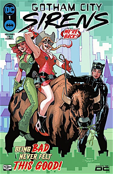 Gotham City Sirens #1 preview images