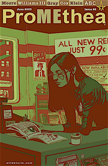 Promethea #26 preview images