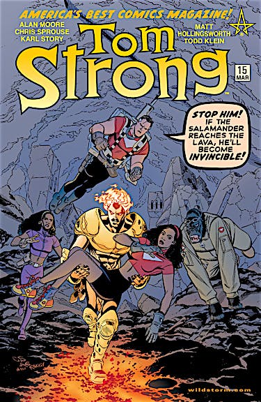 Tom Strong #15 preview images