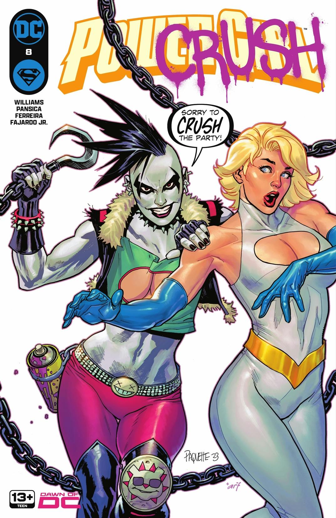 Power Girl #8 preview images