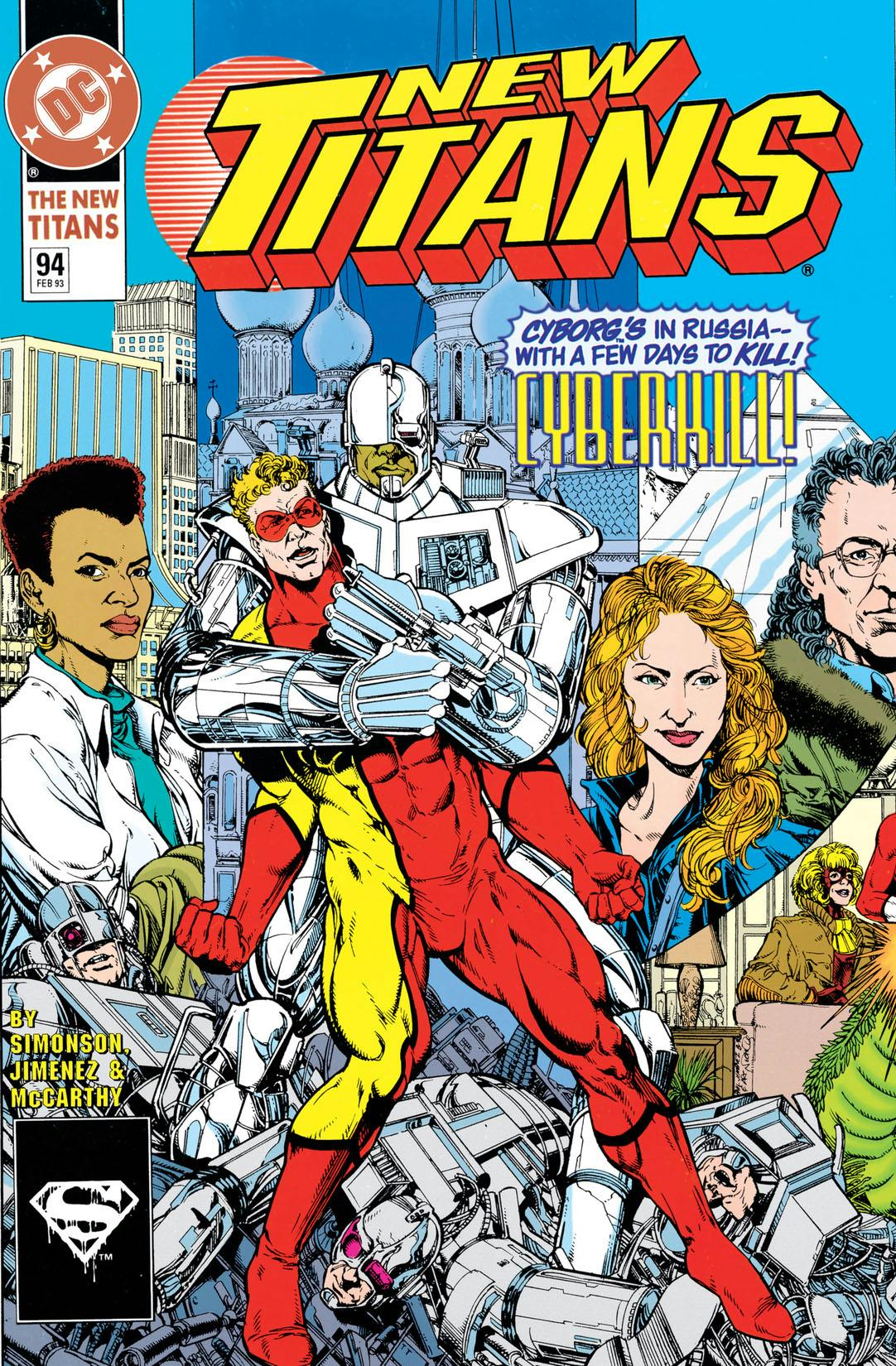 The New Titans #94 preview images