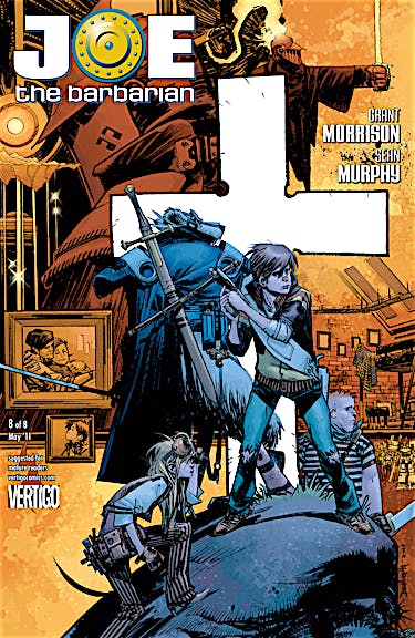 Joe the Barbarian #8 preview images