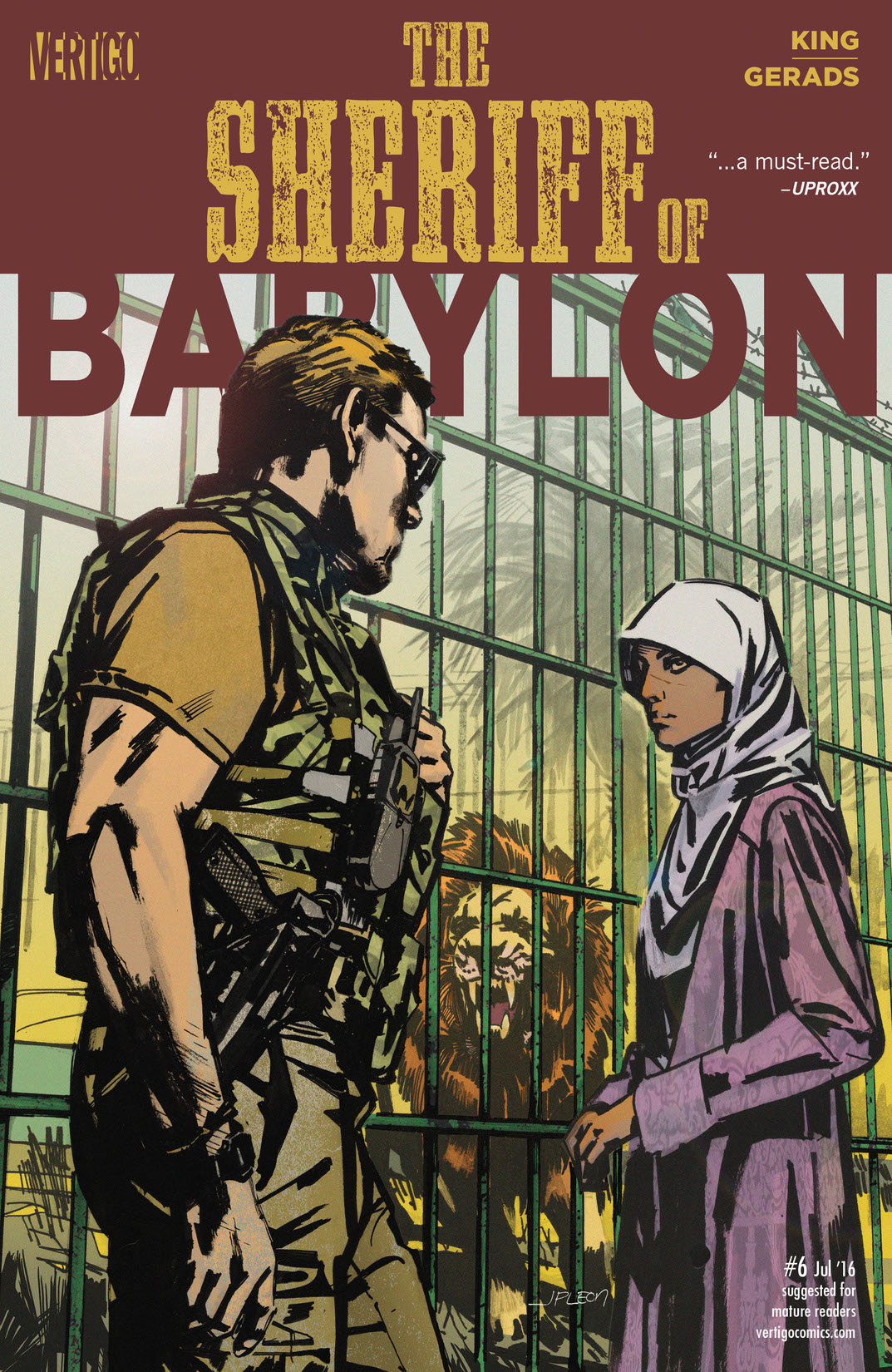 Sheriff of Babylon #6 preview images