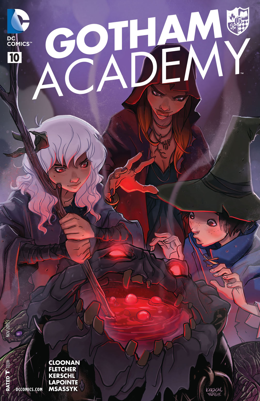 Gotham Academy #10 preview images