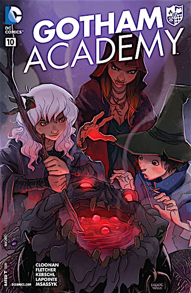 Gotham Academy #10 preview images