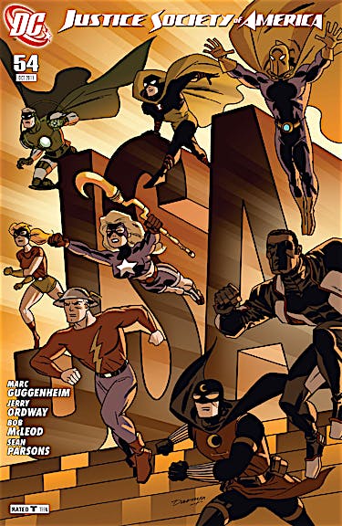 Justice Society of America (2006-) #54 preview images