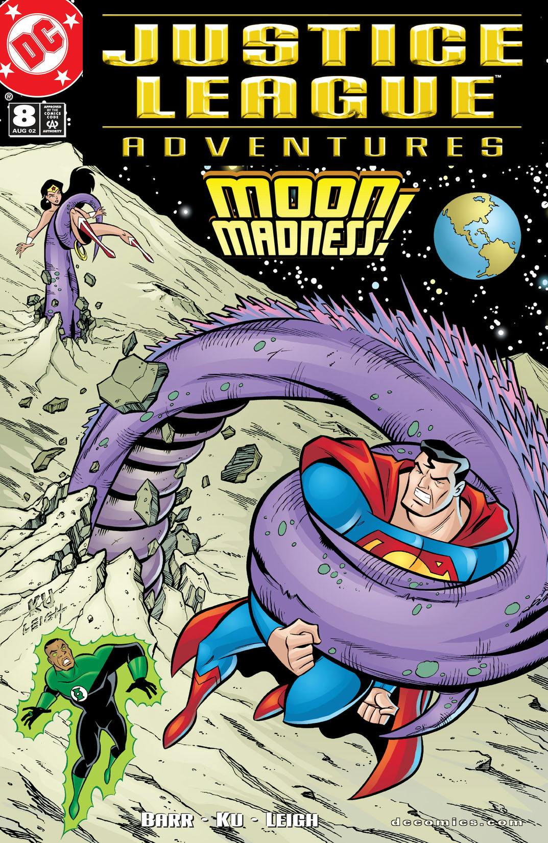 Justice League Adventures #8 preview images