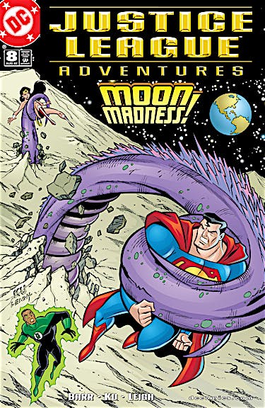 Justice League Adventures #8 preview images