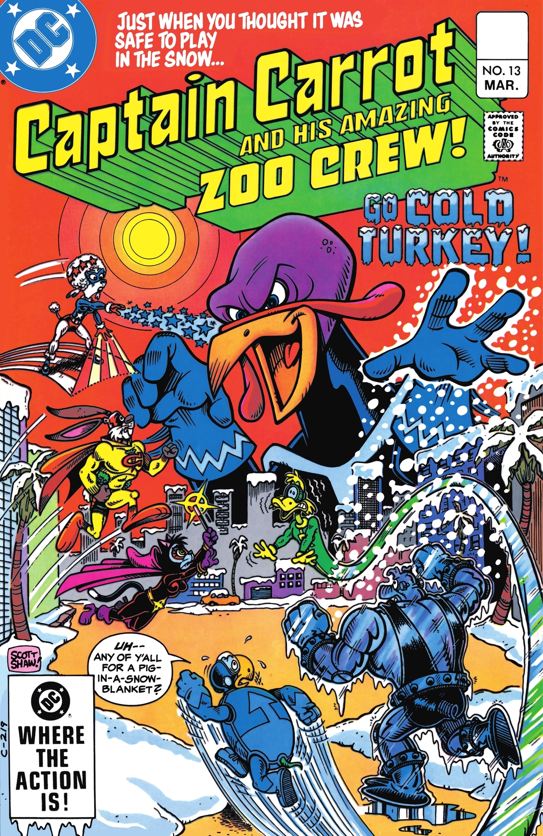 Captain Carrot and His Amazing Zoo Crew #13 preview images
