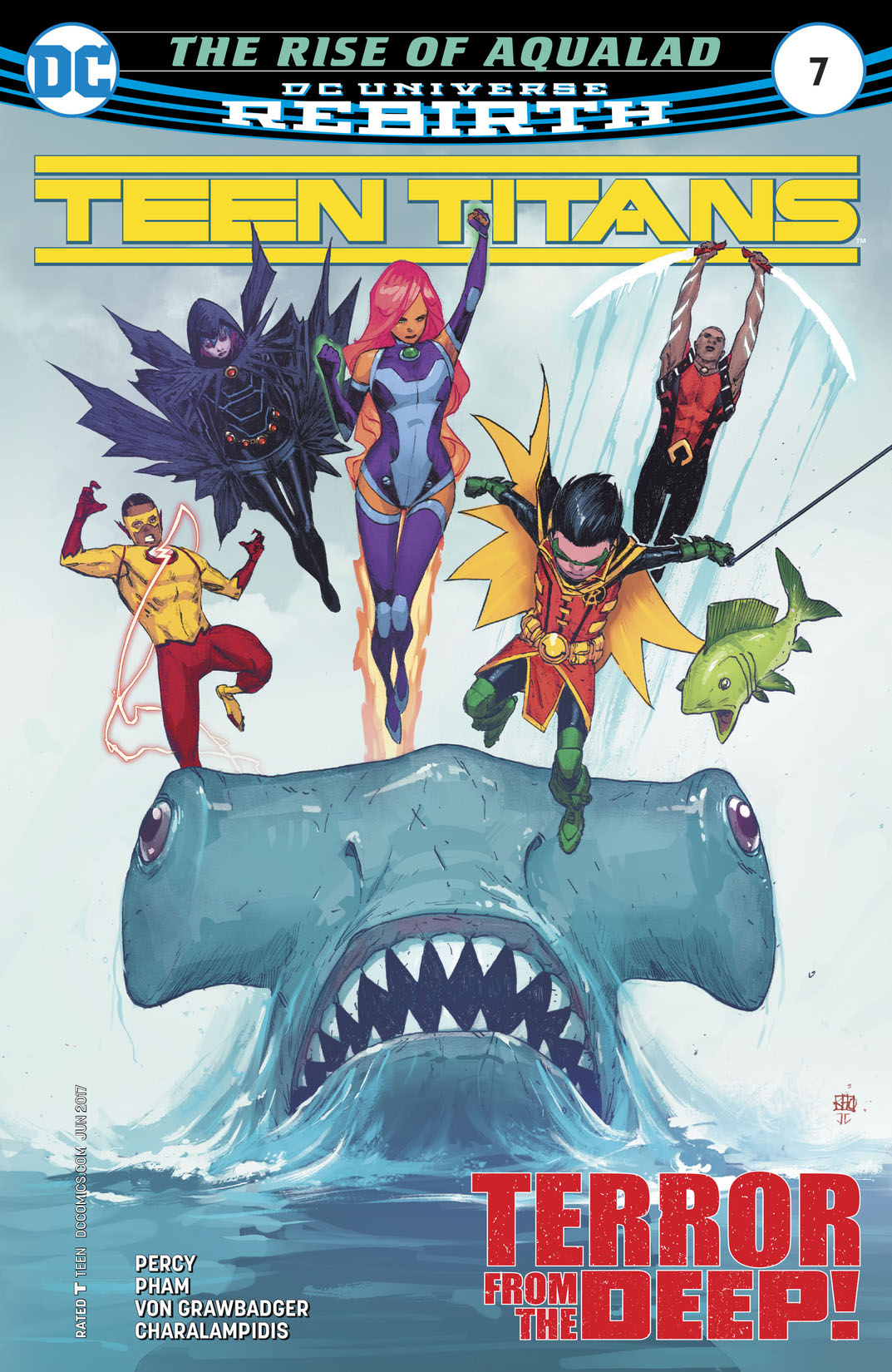 Teen Titans (2016-) #7 preview images